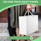 White Gift Bags With Handles: 16x6x12 Inch 3pcs Extra Large White Paper Gags Bulk For Party Shopping Birthday Wedding